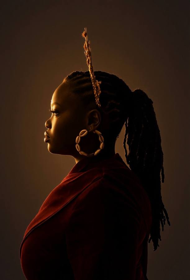 Jakeeva editorial portrait for The Gospel Of Cherry